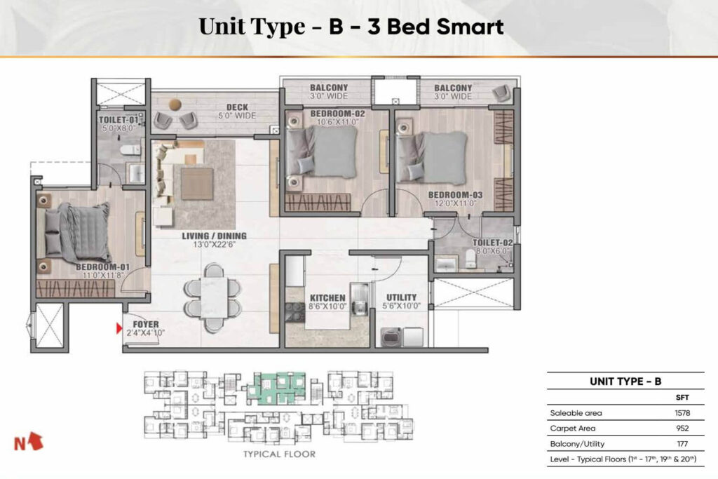 Prestige Camden Gardens Floor Plan1