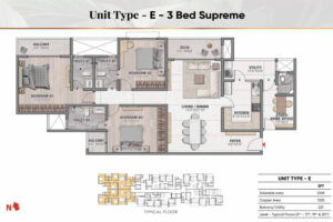 Prestige Camden Gardens Floor Plan4 Prestige Camden Gardens Floor Plan4